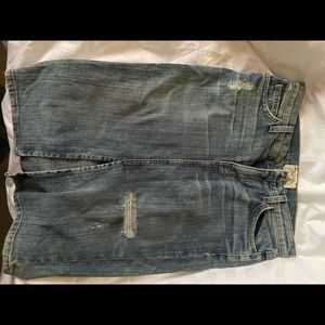 Current Elliot jeans skirt